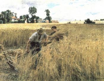 萊昂 奧古斯汀 萊爾米特 The Harvest at Ru Chailly